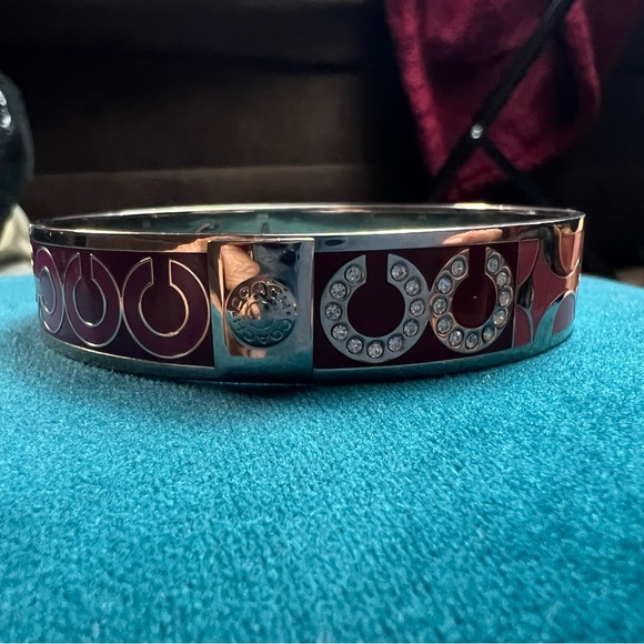 Coach OP ART a Multi Colored C Bangle Bracelet - Picture 9 of 15